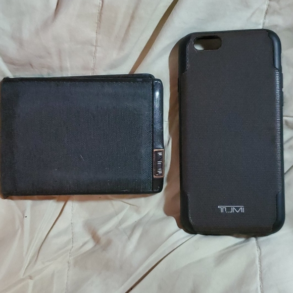 Mens Tumi Apple Case and Billfold - Picture 1 of 6